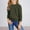 Dark Green#011, variant on Girls Sweatshirts Cable Knit 9-10 Long Sleeve Fall Casual Crewneck Sweaters Soft Pullover Top Fashion Blouse for Girls Black 9-10