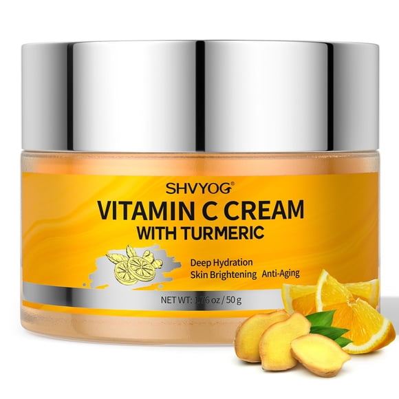Crema hidratante SHVYOG Vitamina C con cúrcuma 50 ml para rostro