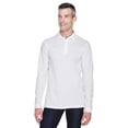 thumbnail image 1 of Harriton Men's 5.6 oz. Easy Blend™ Long-Sleeve Polo - M265L, 1 of 4
