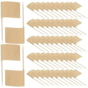 unbranded 100 Pcs Stitch Cake Topper Cocktail Decoration Labels Unique Exquisite Dessert