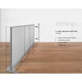 thumbnail image 2 of GOF Wall Mounted Office Partition, Privacy Screen, Room Divider (144”W x 48”H), 2 of 10