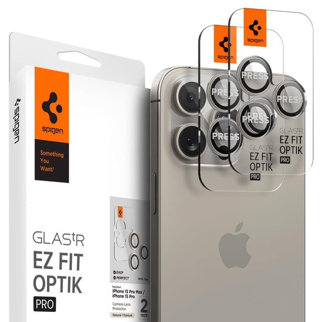 Protector de pantalla para lente de cámara Spigen Glastr EZ Fit Optik Pro