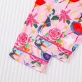 thumbnail image 6 of Puliio Halloween Pajamas Set for Womens 2 Piece Witch Floral Print Long Sleeve Top and Pants Cozy‑Soft Loungewear Nightwear Pjs Sets, 6 of 9