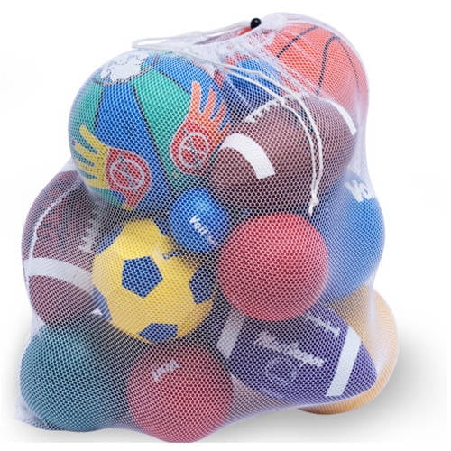 Mesh Equipment Bag Holds up to 8 Full Size Balls Athletic Works Fast Ship C2 for sale online 