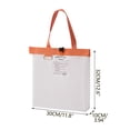 thumbnail image 2 of 20L Large Transparent Waterproof Tote Bag Clear Mesh Visual Window Handles Full-Length Zipper Fold-Flat Storage Organizer For Dorm Locker Gym Travel Bedding Towels Sports Gear Storage Solution, 2 of 6