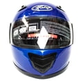 thumbnail image 2 of Casco para motocicleta junior talla L azul, 2 of 4