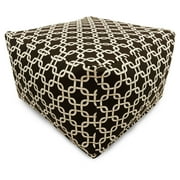 Majestic Home Goods Links Indoor / Outdoor Fabric Ottoman