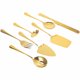 thumbnail image 5 of BRIGHTFUFU Juego de utensilios para servir fiestas, servidor de pastel de boda, espátula, cortador, tenedor, cucharas, 1 Juego, 5 of 7