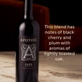 thumbnail image 4 of Apothic Red Blend Dark California, 750 ml Glass Bottle, 14% ABV, 4 of 7