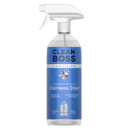2 Pack CleanBoss Perfect Polish Stainless Steel Cleaner, Two 24 fl oz Bottles