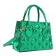 thumbnail image 1 of Bolso de mano para mujer, de piel sintética, acolchado, informal, para mujer, para niñas (verde), 1 of 6