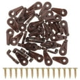 thumbnail image 1 of USHOBE 1set Mirror Clips For Wall Glass Mirror Brackets For Easy Wall Mounted Installation No Drill Required, 1 of 8