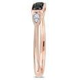 thumbnail image 3 of Everly Women's Diamond 10k Rose Gold Ring, 3 of 7