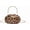 Khaki, variant on Women's Small Leopard-Print Clutch, Evening Tote, Handbag, Chain Strap