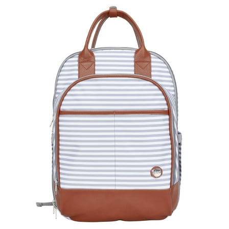 iPack Stripe Infant Diaper Bag Tote, Multi-Color