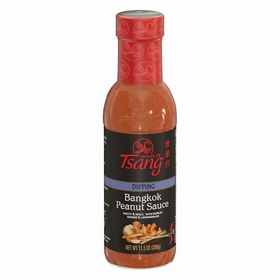 HOUSE OF TSANG Bangkok Peanut Sauce, 11.5 Oz ( Pack of 2 )