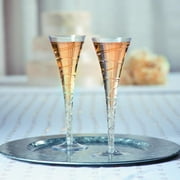 Plastic Champagne Glasses (25Pc) - Party Supplies - 25 Pieces