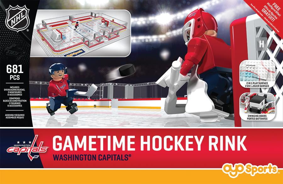 Toys & Hobbies OYO NHL GameTime Hockey Rink Full Building Block Set
