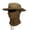 Brown, variant on Camo Boonie Hat & Face Mask Combo for Men Women, Adjustable Breathable 2-in-1 Camo Hat, Lightweight Casual Hats, UV Sun Hat for Hunting, Fishing, Hiking, Camping, Outdoor Gear, Green_2