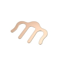 Metal Music Book Clip and Page Holder for Sheet Music Stands, Piano Sheet Music Holders Rose Gold 3.7 x 2.6 Inch 1Pcs