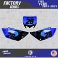 thumbnail image 3 of Kalair GFX Graphics Kit for Yamaha YZ85 (2015-2018) Factory Series, 3 of 5