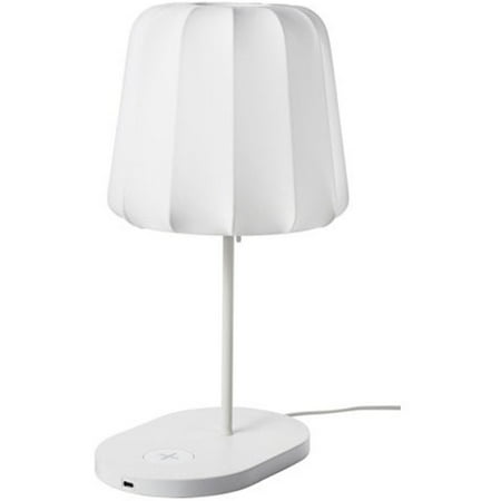 Ikea Table Lamp With Wireless Charging Led Bulb 826 26223 226