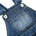 thumbnail image 5 of KIDSCOOL SPACE Baby Girls Denim Shorts,Little Boys Ripped Raw Edge Hem Jeans Summer Shortalls,Light Blue,4-5 Years, 5 of 8