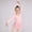 A323 Pink, variant on Girls Long Sleeve Ballet Leotard Dress V Neck Skirted Dancewear Athletic Gymnastics Bodysuit Professional Fall Winter Ballerina Dance Apparel Kids Toddler Skirted Dresses