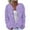 Purple, variant on ZQUUVOU Women's Shirts Cardigan Long Sleeve Hollow Out Solid Color Jacket (Green,S)