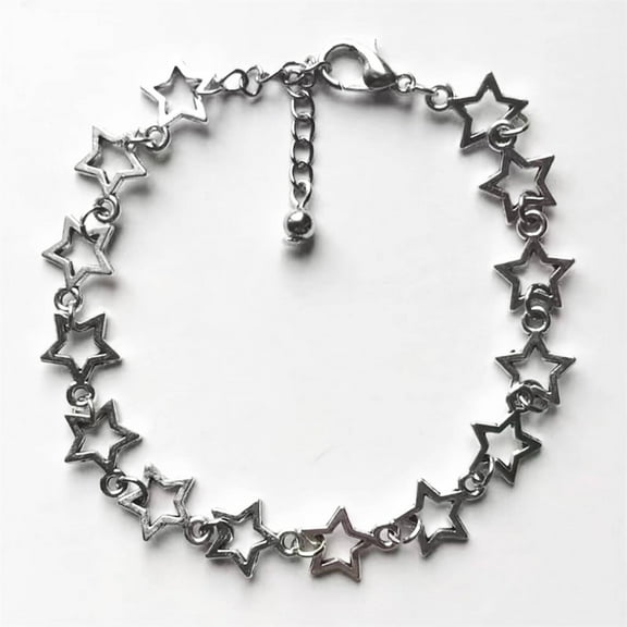 DESIGNICE Bracelets for Women Retro Hand Jewelry Jewelry for Women Hollow Star Alloy Bracelet Charm Bracelet