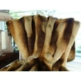 thumbnail image 2 of Thomas Collection Brown Tissavel Chinchilla Faux Fur Throw Blanket - 16453, 2 of 5