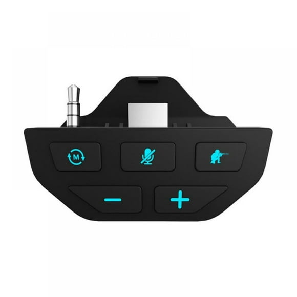 POINTERTECK Stereo Headset Audio Adapter for Xbox One Controller Sound Enhancer Stereo Headset Adapter Headset Adapter with Audio Mic Headphone Converter fit for Microsoft Xbox One