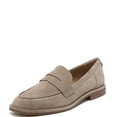 thumbnail image 1 of Sam Edelman Birch Taupe Suede Almond Toe Slip On Strap Fashion Classic Loafers (Taupe Suede, 11), 1 of 3