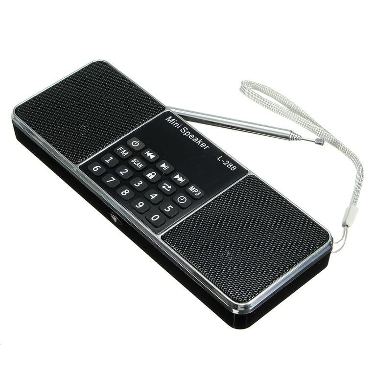  L-288 Digital Portable Radio AM FM Bluetooth Speaker