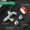 thumbnail image 2 of Garden Faucet, Double Outlet Tap 1/2 Inch, Ust And Frost-proof, 2 of 5