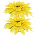 thumbnail image 4 of GOOHOCHY 2 abrazaderas para cortinas, decoración de cortinas, soportes para cortinas, abrazaderas con forma de girasol., 4 of 7