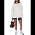 thumbnail image 2 of Sudaderas de Gran Tamaño para Mujer, Sudaderas con Capucha de Larga con Abertura para el Pulgar, Camisetas con Abertura Lateral, Tops Estilo Y2K XL, 2 of 10
