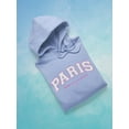 thumbnail image 3 of Paris College Banner Hoodie Women -Image by Shutterstock, Female XX-Large, 3 of 4