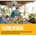 thumbnail image 5 of Westinghouse Infrared Electric Outdoor Heater - Hanging, 5 of 5