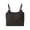 Black, variant on Xijirk Women Square Neck Thin Strap Camisole Integrated Chest Pad Short Cut Length for Outdoor Group Activities Friend Social Moments Daily Casual Outfits,Beige,L