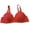 Red, variant on Admvng Bras for Women Without Steel Rings Large Size Solid Color Comfortable Bra 36-42