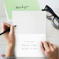 thumbnail image 4 of Baby Thank You Card - Elegant Light Green Mint Greeting for Birthdays, Baby Showers, Weddings, Business - White Blank Interior | 4.25 x 5.5” | Set of 25 Cards & 25 Envelopes, 4 of 6