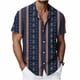 thumbnail image 2 of Blusa y camisa de manga corta con cuello vuelto para hombre, camisa hawaiana de manga corta con estampado de verano para playa, blusa, camisa para hombre, tops de poliéster, 2 of 8