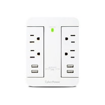 CyberPower GP400U4AWH Home Office - Outlet Surge with 500 J