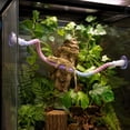 thumbnail image 4 of Reptile Vine with Suction Cups, Flexible Jungle Climber Bendable Branch for Terrarium Decor, Lizard Habitat Accessories for Bearded Dragon, Gecko, Chameleon Cages, 1Pack B, 4 of 7