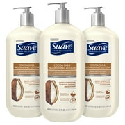 (3 pack) (3 Pack) Suave Skin Solutions Body Lotion Cocoa Butter and Shea 32 oz