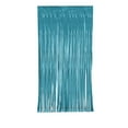 thumbnail image 2 of Gold Foil Fringe Curtains Party Decorations, Gold Tinsel Curtain Backdrop for Parties, Streamer Backdrop Curtains, Glitter Streamer Fringe Backdrop for Birthday Decoration,Blue,100x200cm, 2 of 8