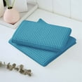 6x6 Washcloths Reusable Paper Towels Feed Sack Checke Dish Towels Fold