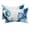 Blue, variant on Blue Marble Stone Outdoor Pillows for Chaise Lounge Chair Waterproof Lumbar Pillows with Insert&Adjustable Elastic Strap Beach Headrest Pillow Ink Splash Country Marble Abstract Pool Pillow 11"x16"