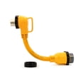 thumbnail image 3 of Camco 55627 PowerGrip 18" Electrical Adapter - 50AM Locking End to 50AF 90-Degree Locking End, 3 of 8